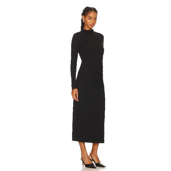 Vince Turtle Neck Rouched Dress Size Small NWOT - Picture 2 of 6